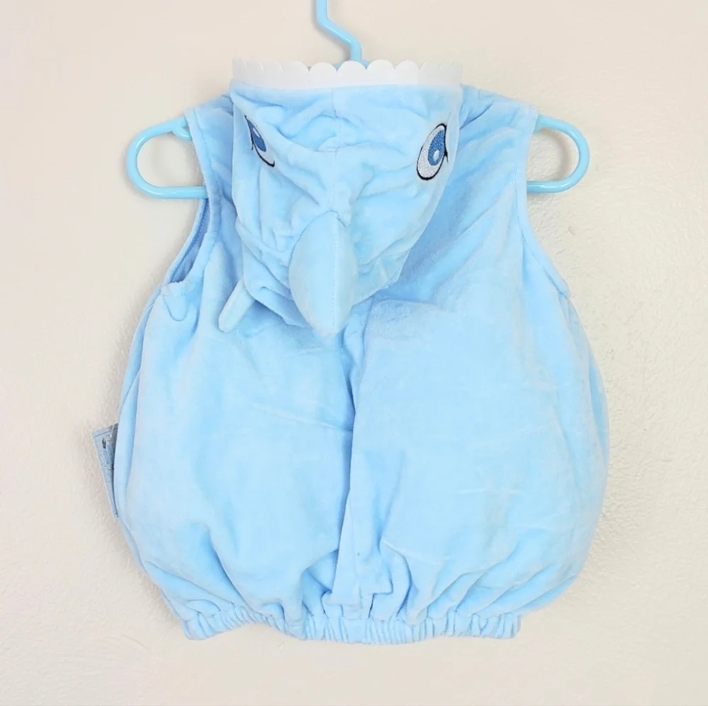 NEW! Baby Shark Unisex Baby Halloween Costume 6-9M Girl Boy One Piece Outfit